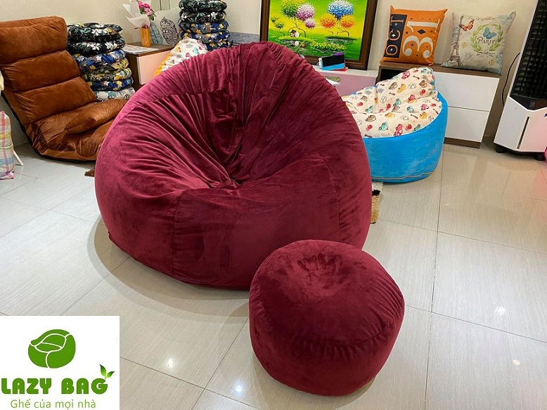     Ghế lười  giọt nước XXL ( 1m  x 1,5m)  Nhung Lạnh Hàn Quốc