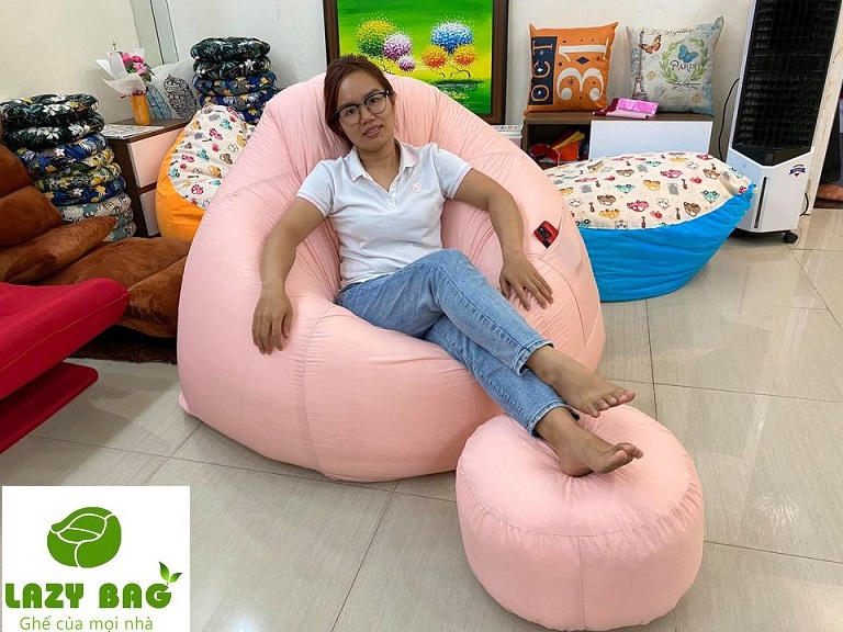     Ghế lười  giọt nước XXL ( 1m  x 1,5m)  Nhung Lạnh Hàn Quốc