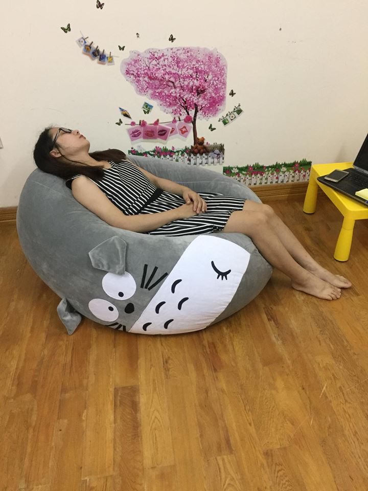   Ghế lười hình thú  size XL (90cm x 140cm)