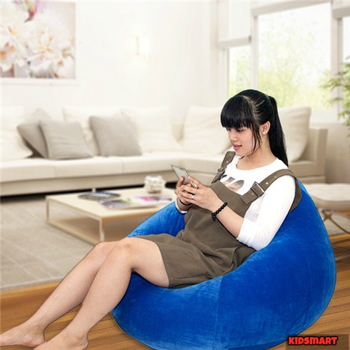   Gối lười giọt nước (90 x140) vải Nhung lạnh Hàn Quốc