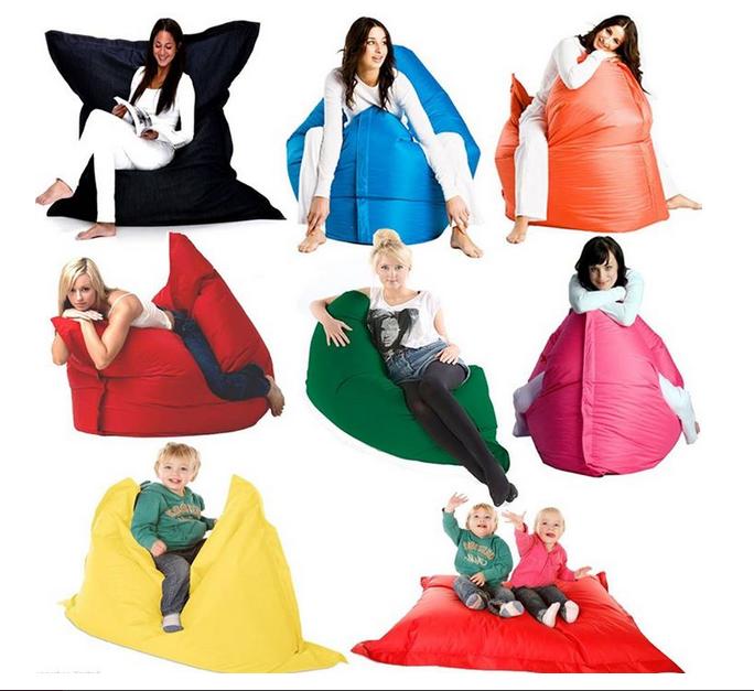 Ghế lười hình chữ nhật Size Tiểu (S) (0,7m  x 1m) Vải Kate